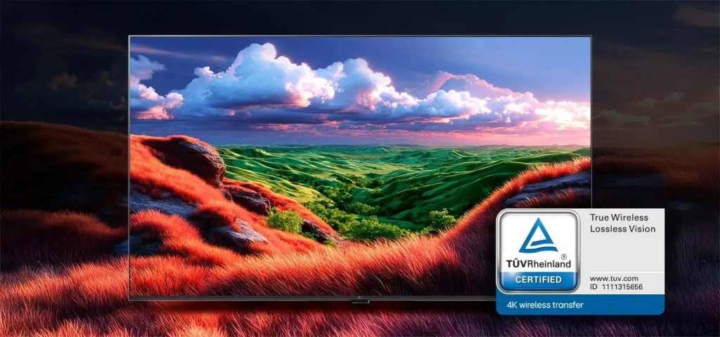 أجهزة تلفزيون ”إل جي” اللاسلكية الأولى في العالم التي تحصل على شهادة ”رؤية لاسلكية حقيقية مع انتقال سريع للصورة”