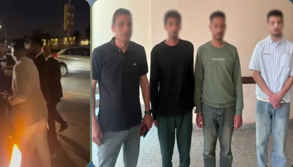 الداخلية: ضبط المتهمين في مقطع فيديو مشاجرة عدد من الأشخاص بموكب زفاف بالجيزة