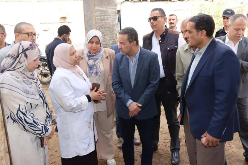 محافظ المنوفية يفاجئ مجزر قويسنا و أحد  المخابز البلدية
