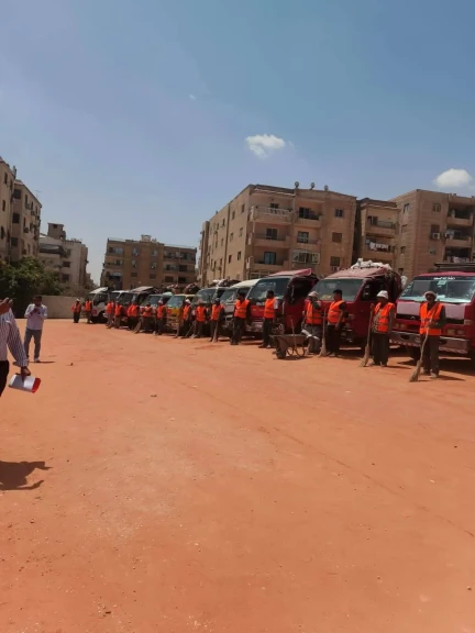 محافظة الجيزة : بدء تطبيق منظومة نظافة متكاملة بهضبة الأهرام