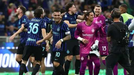 حقق إنتر ميلان لقبه الحادي والعشرين في الدوري الإيطالي بفوز مقنع بنتيجة 2-0 على بارما