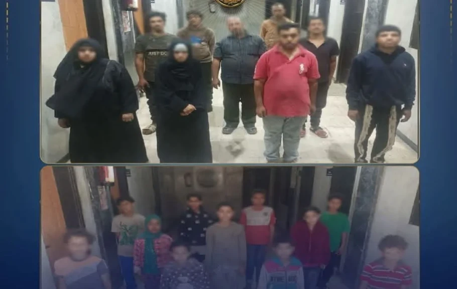 الداخلية: ضبط عدد من الرجال والسيدات لقيامهم باستغلال الاطفال في أعمال التسول