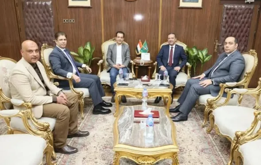 محافظ المنوفية يلتقي رئيس الهيئة العامة لقصور الثقافة