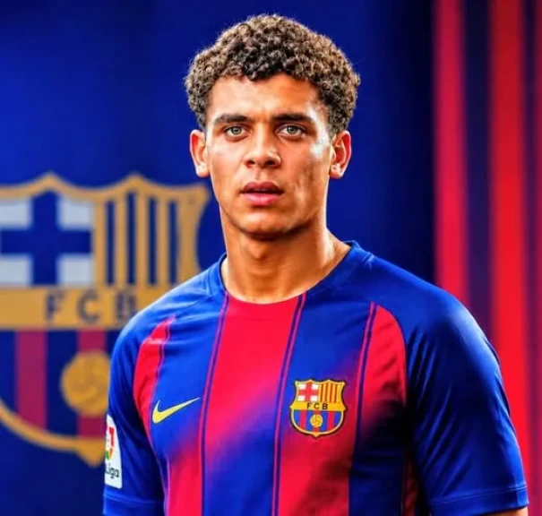 حمزة عبد الكريم أساسي مع برشلونة للشباب أمام تينيريفي في كأس الأبطال للشباب