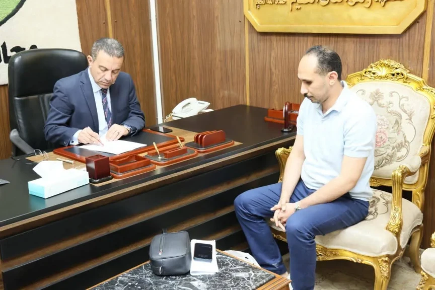 محافظ المنوفية يستمع لشكاوى عدد من المواطنين