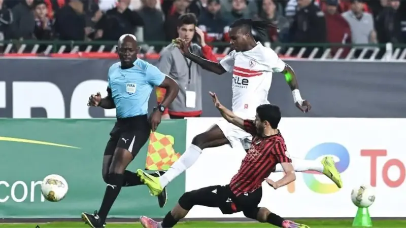 الزمالك يخسر   بهدف  أمام اتحاد العاصمة الجزائري في ذهاب نهائي الكونفدرالية
