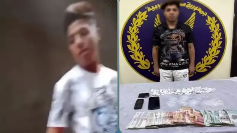 الداخلية : كشف ملابسات مقطع فيديو قيام أحد الأشخاص بترويج المواد المخدرة بالقليوبية