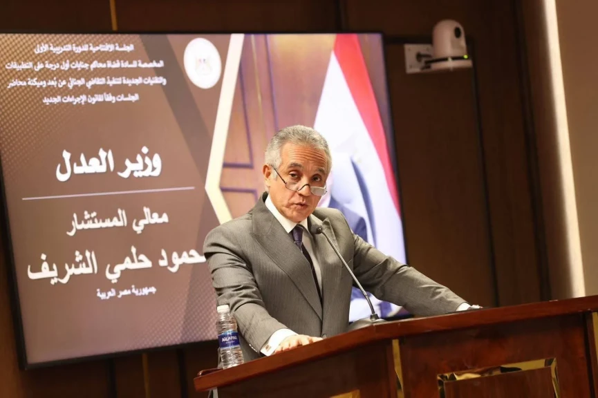 وزير العدل يفتتح أول دورة تدريبية لقضاة الجنايات على منظومة التقاضي عن بُعد بالعاصمة الجديدة