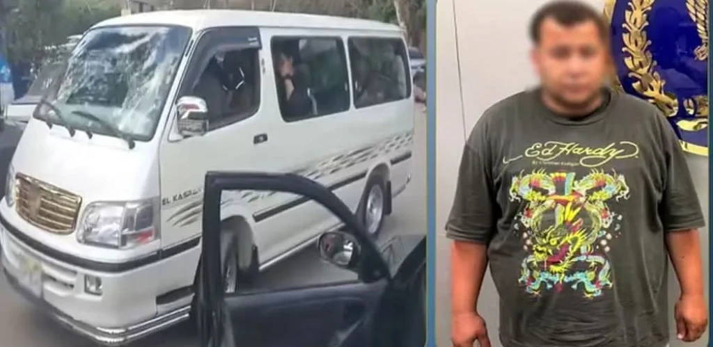 الداخلية: ضبط سائق ميكروباص في مقطع فيديو متعمداً تعطيل الحركة المرورية بأحد الشوارع