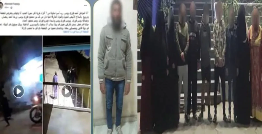 الداخلية:كشف ملابسات مقطع فيديو التعدى والتهديد بإستخدام سلاح نارى ومادة حارقة  بالدقهلية