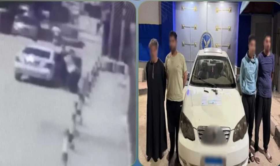 الداخلية: ضبط المتهمين في مقطع فيديو بإجبار شخص ونجله ودفعهم داخل سيارة بسوهاج