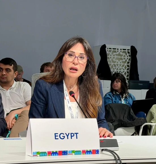وزيرة الإسكان تلقي كلمة مصر في الاجتماع الوزاري بشأن الخطة الحضرية الجديدة