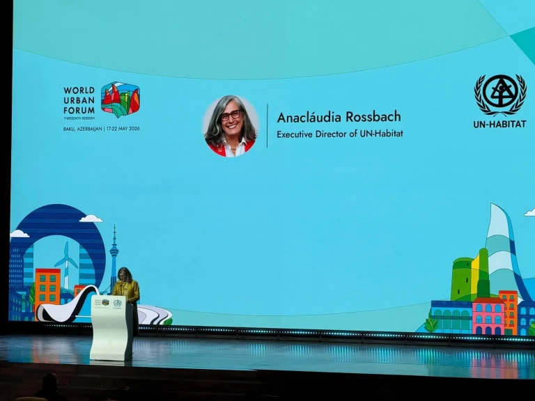 وزيرة الإسكان تشارك في الجلسة الافتتاحية للمنتدى الحضري العالمي (WUF13) في باكو