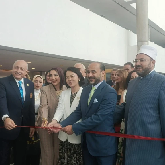 خبراء وقنصل عام الصين يفتتحون احتفالية الإسكندرية متحف الحضارات بمكتبة الإسكندرية