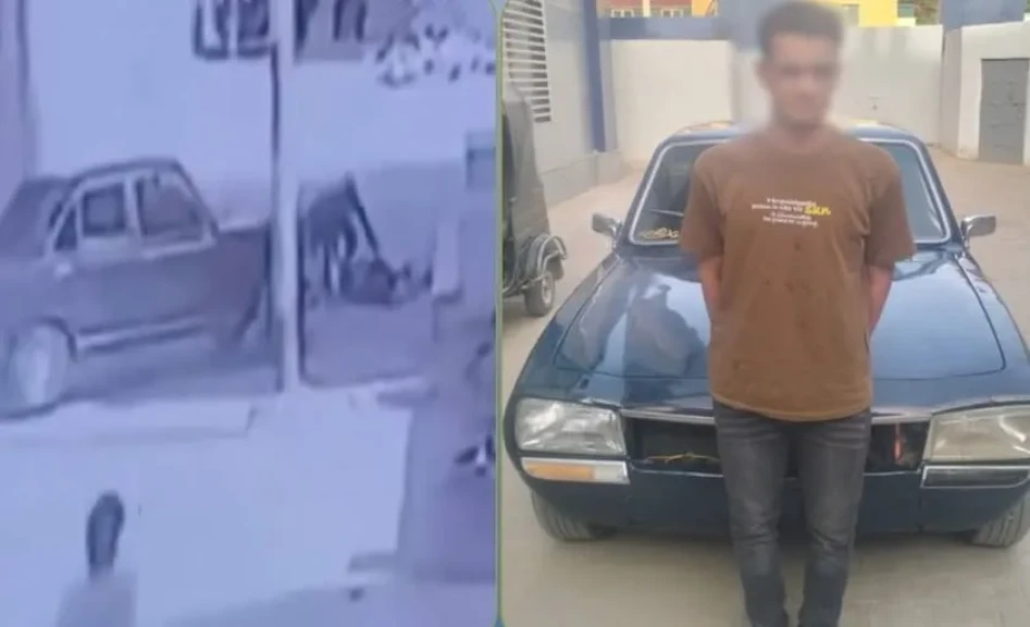 الداخلية: ضبط المتهم في مقطع فيديو قيادة سيارة وإصابة إحدي السيدات بسوهاج