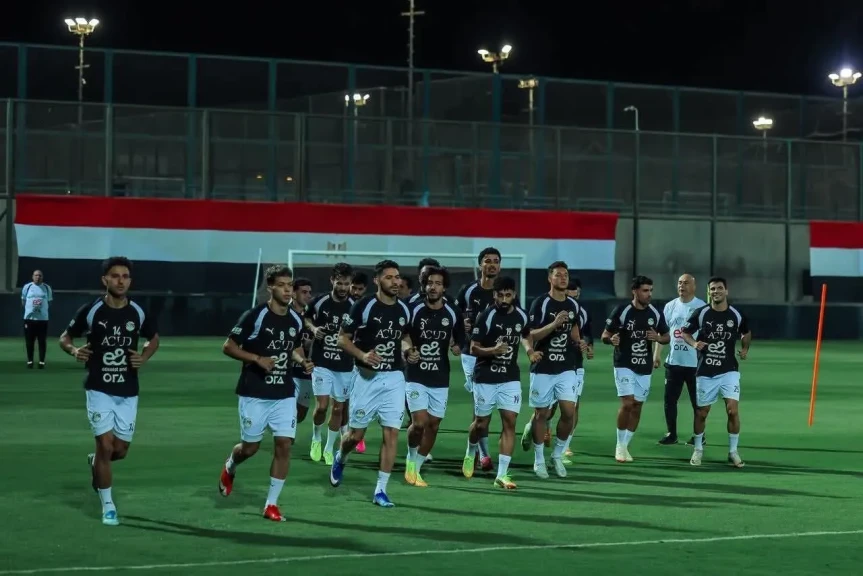 22 لاعباً في المران الأول لمنتخب مصر استعداداً لكأس العالم