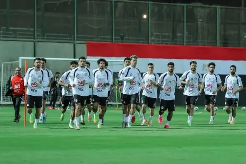 المنتخب الوطني يخوض تدريبه الثاني بمركز المنتخبات الوطنية استعداداً لكأس العالم