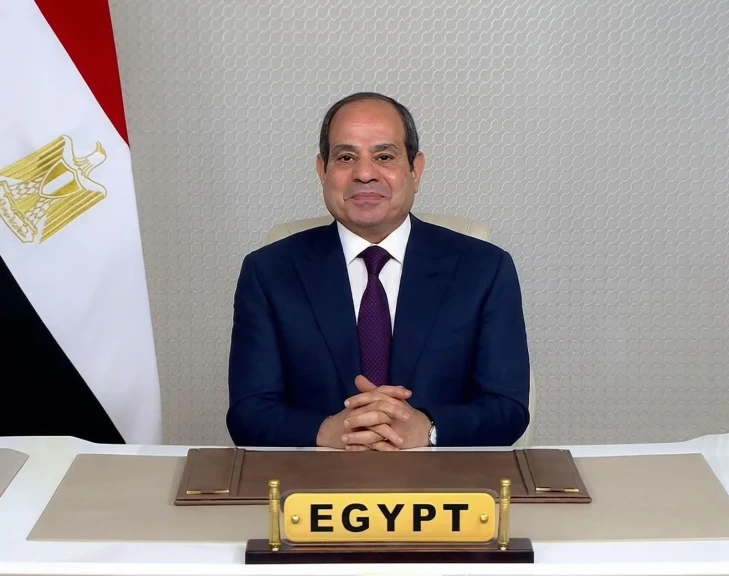 الرئيس السيسي يلقي كلمه بمناسبه احتفال مصر ب ” يوم افريقيا”