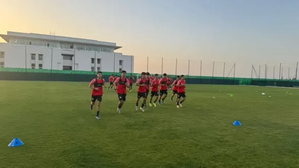 منتخب الناشئين يختتم استعداداته لمواجهة كوت ديفوار في كأس أمم أفريقيا