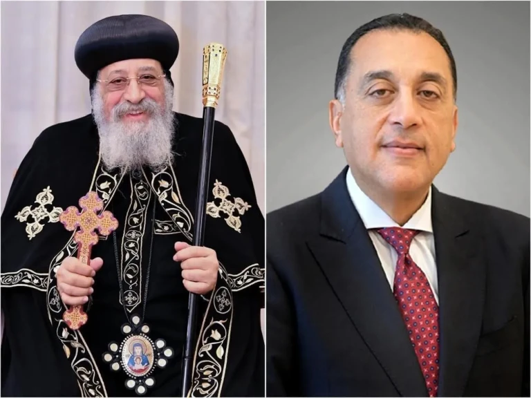 قداسة البابا يهنئ رئيس الوزراء بعيد الأضحى