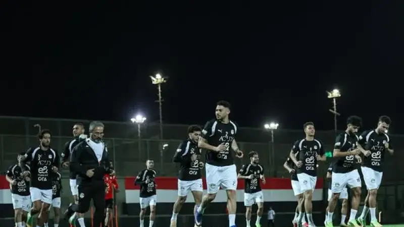 المنتخب الوطني المصرى يواصل استعداداته لمواجهة روسيا الودية
