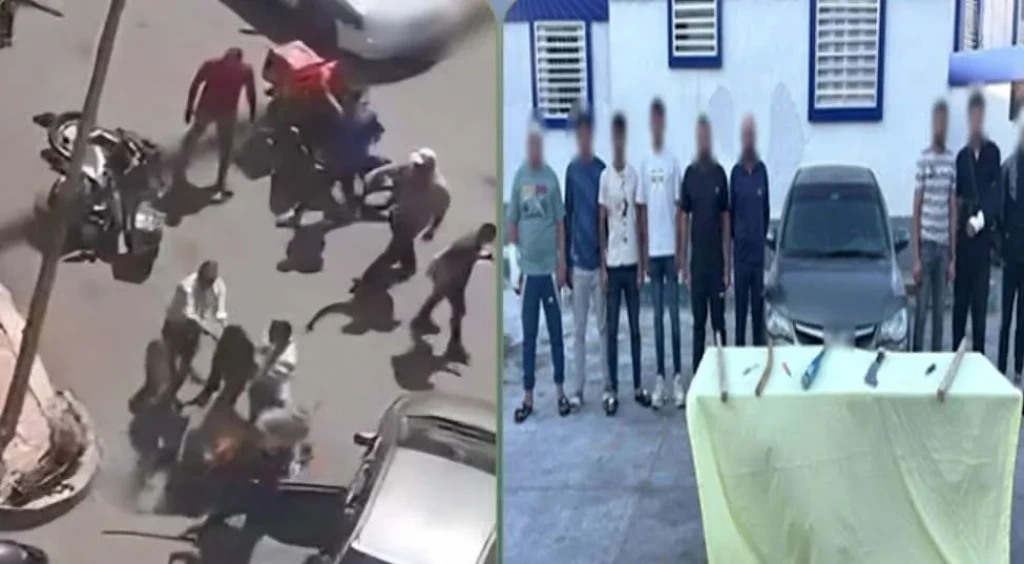 الداخلية: ضبط المتهمين في مقطع فيديو بمشاجرة بالأسلحة البيضاء والعصى الخشبية ببورسعيد