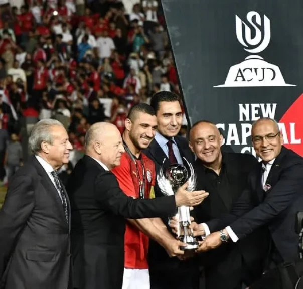 وزير الرياضة يشهد تتويج منتخب مصر بكأس العاصمة بعد الفوز على روسيا بهدف نظيف