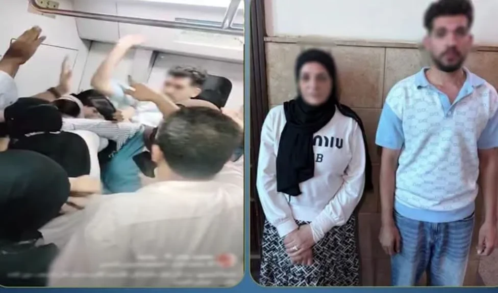 الداخلية: ضبط المتهمين في مقطع فيديو مشاجرة داخل عربة مترو الأنفاق بالقاهرة