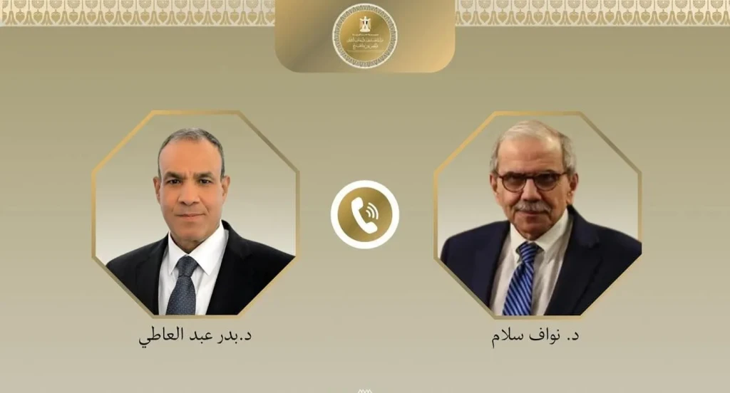 وزير الخارجية يؤكد تضامن مصر مع لبنان فى اتصال مع رئيس مجلس الوزراء اللبناني