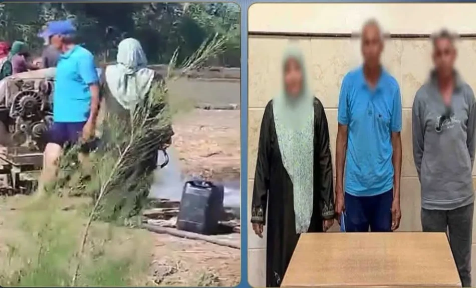 الداخلية: كشف ملابسات مقطع فيديو التعدي علي أحد الأشخاص بأحد الأراضى الزراعية بالبحيرة