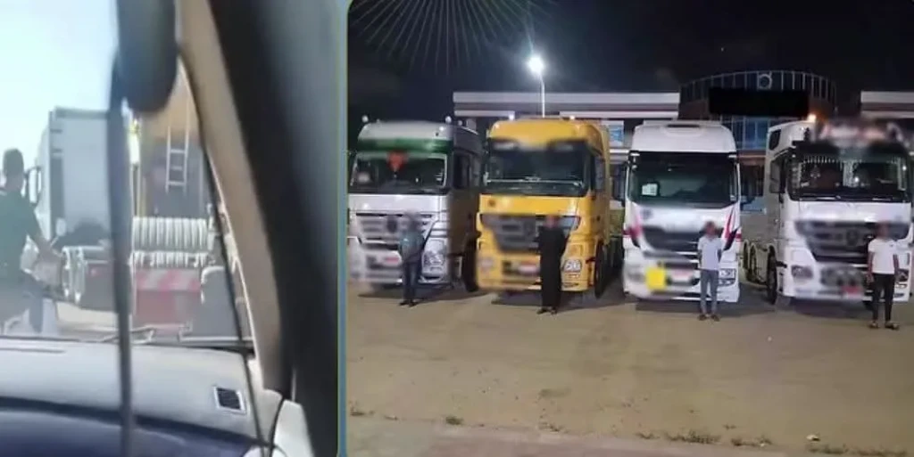 الداخلية: ضبط عدد من قائدى سيارات النقل في مقطع فيديو بآداء حركات إستعراضية
