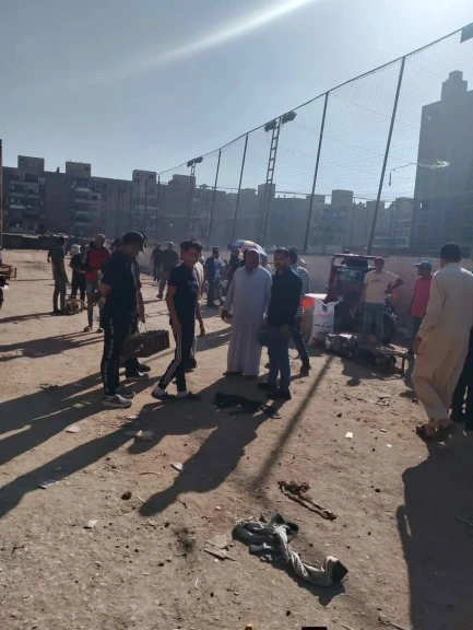 نقل سوق الحمام إلى سوق السيارات بالمجزر بحي غرب المنصورة