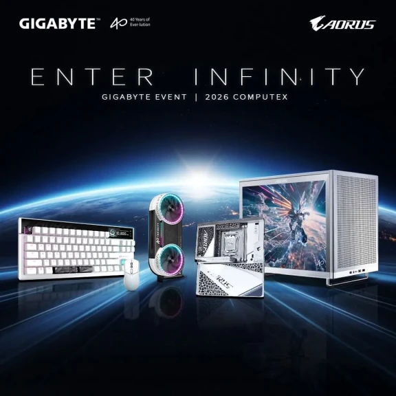 شركة GIGABYTE تكشف عن منظومة متكاملة من المنتجات الجديدة