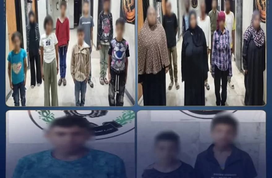 الداخلية:ضبط عدد من الرجال والسيدات لقيامهم باستغلال الاطفال في أعمال التسول