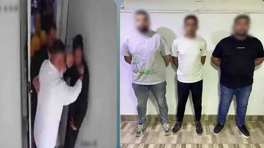 الداخلية:ضبط المتهمين في مقطع فيديو التعدى بالضرب على أحد العاملين بالمقهى بالجيزة