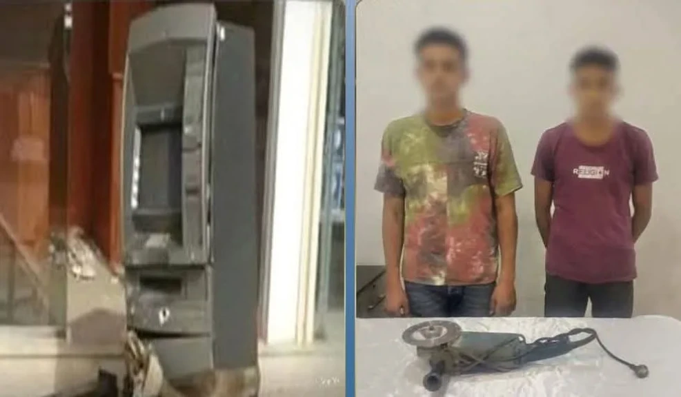 الداخلية: ضبط المتهمين بمحاولة سرقة ماكينة صراف آلى بالجيزة