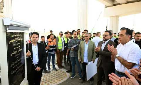 رئيس الوزراء يفتتح كوبري ”الفريق أول سليمان عزت” بالإسكندرية