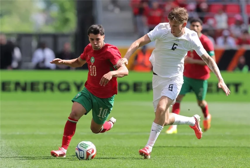النرويج والمغرب يتعادلان في آخر مباراة ودية قبل كأس العالم