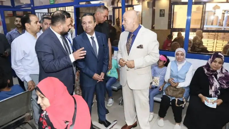 محافظ المنوفية يفتتح عيادات جديدة للتأمين الصحي بحي غرب بالمشاركة المجتمعية