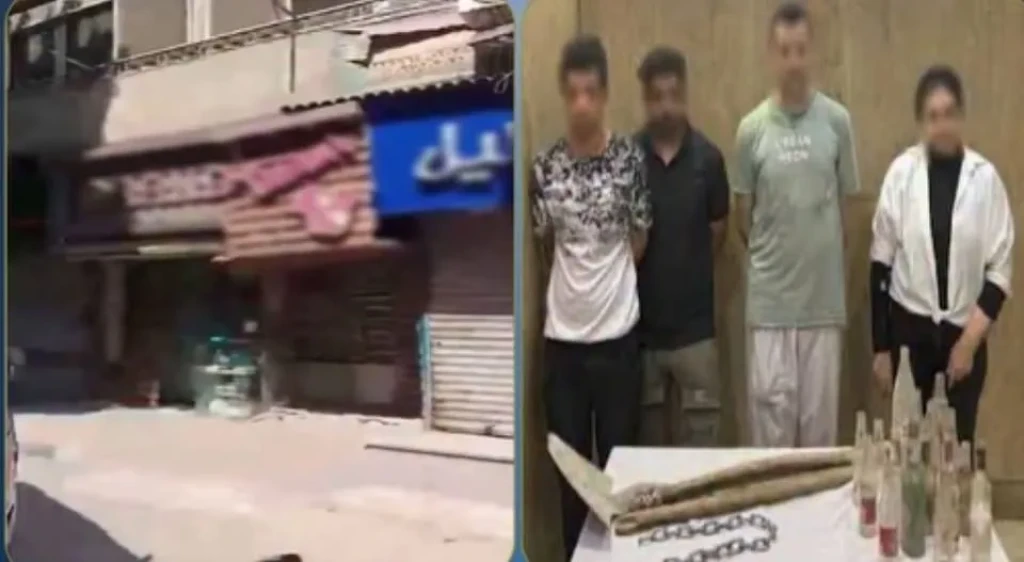 الداخلية: ضبط المتهمين في مقطع فيديو مشاجرة إحدي السيدات والاعتداء بالضرب بحلوان