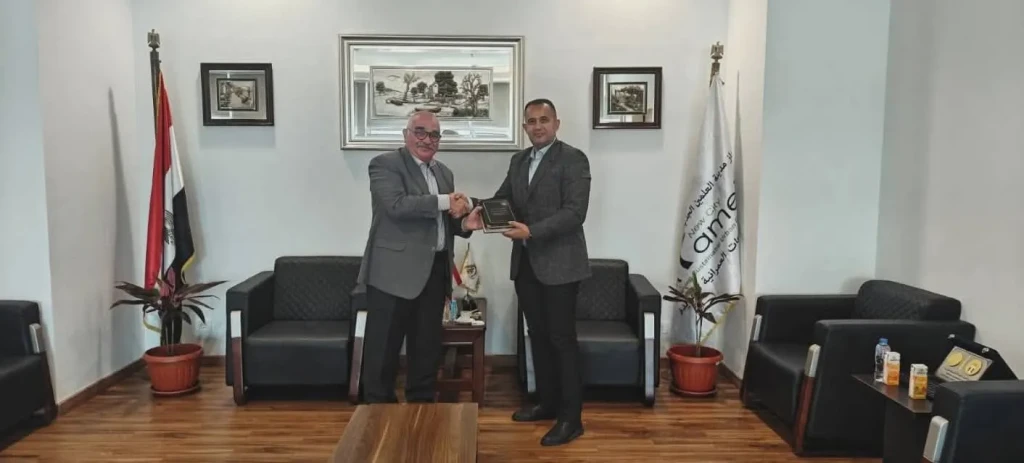 رئيس قضايا الدولة يبحث مع رئيس جهاز تنمية مدينة العلمين الجديدة تخصيص مقر جديد لهيئة قضايا الدولة