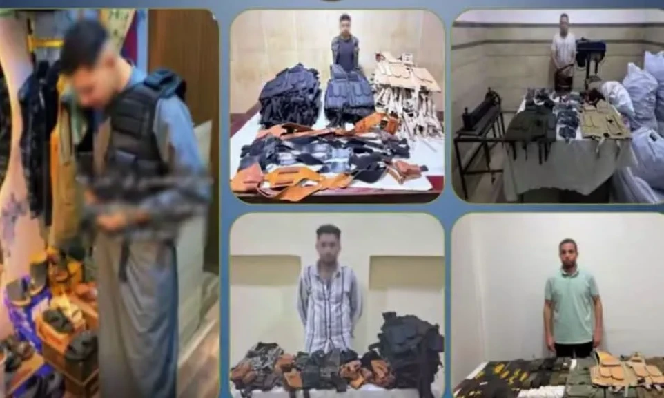 الداخلية:ضبط أحد الأشخاص لقيامه بالترويج لبيع سترات واقية من الطلقات النارية بالجيزة