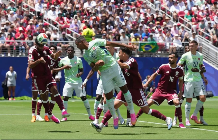 قطر تنتزع تعادلًا ثمينًا من  سويسرا 1-1 في كأس العالم 2026
