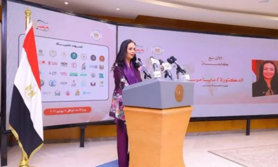 مايا مرسي: أتوجه بالشكر للسيدة انتصار السيسي على رعايتها لمبادرة ”فرحة مصر”