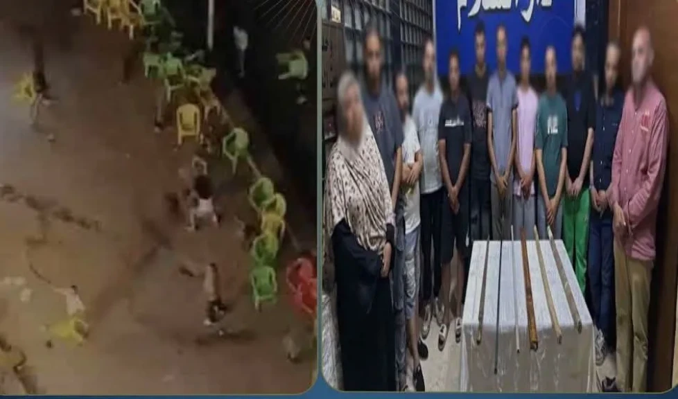 الداخلية:ضبط المتهمين في مقطع فيديو الاعتداء بالاسلحة البيضاء وعصى خشبية بالقاهرة