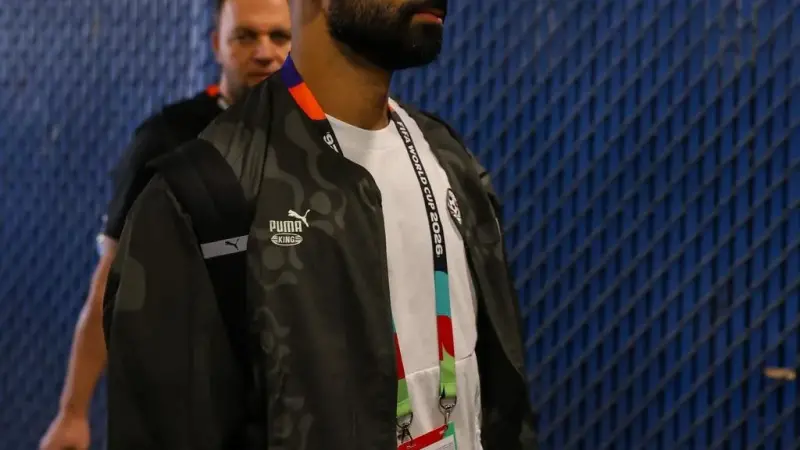 بالصور :منتخب مصر يصل ملعب لومن فيلد أستعداد للقاء بلجيكا