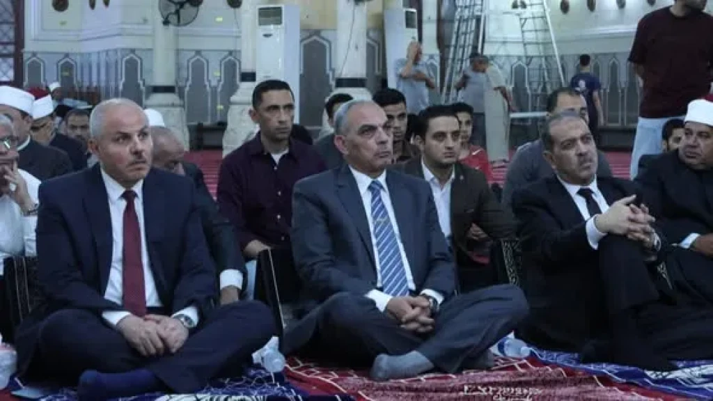 محافظ الإسماعيلية يشهد الاحتفال بالعام الهجري الجديد ١٤٤٨ هجرية بمسجد أبو بكر الصديق بحي أول مدينة الإسماعيلية