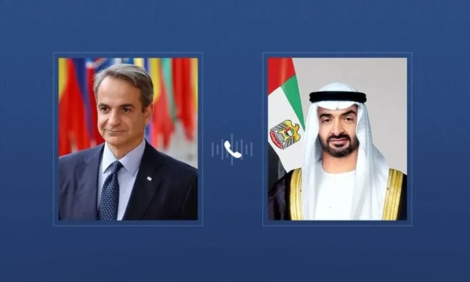 الإمارات واليونان تؤكدان ضرورة تعزيز السلام والأمن والاستقرار الإقليمي