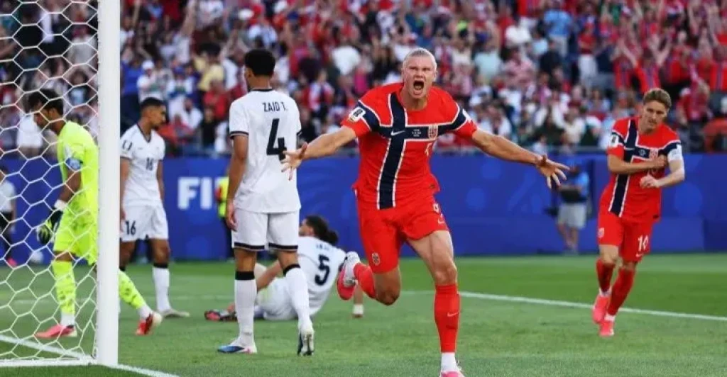 النرويج تهزم العراق بنتيجة 4-1 في أول مباراة لها في كأس العالم 2026