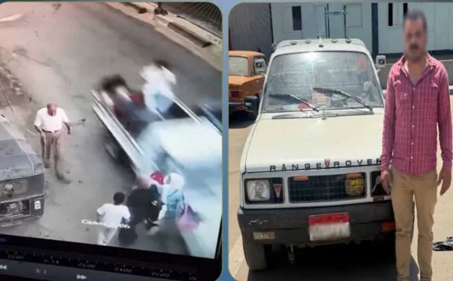 الداخلية:ضبط المتهم في مقطع فيديو الاصطدام بإحدى الفتيات حال سيرها برفقة والدتها بالدقهلية